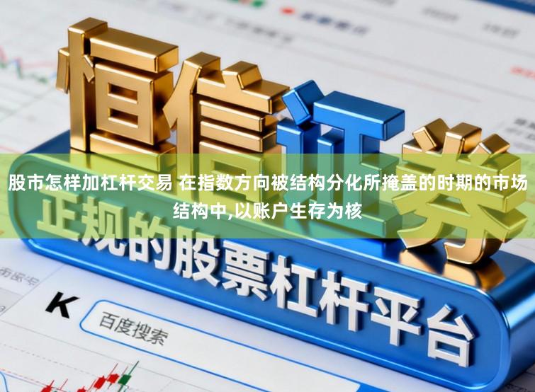 股市怎样加杠杆交易 在指数方向被结构分化所掩盖的时期的市场结构中,以账户生存为核