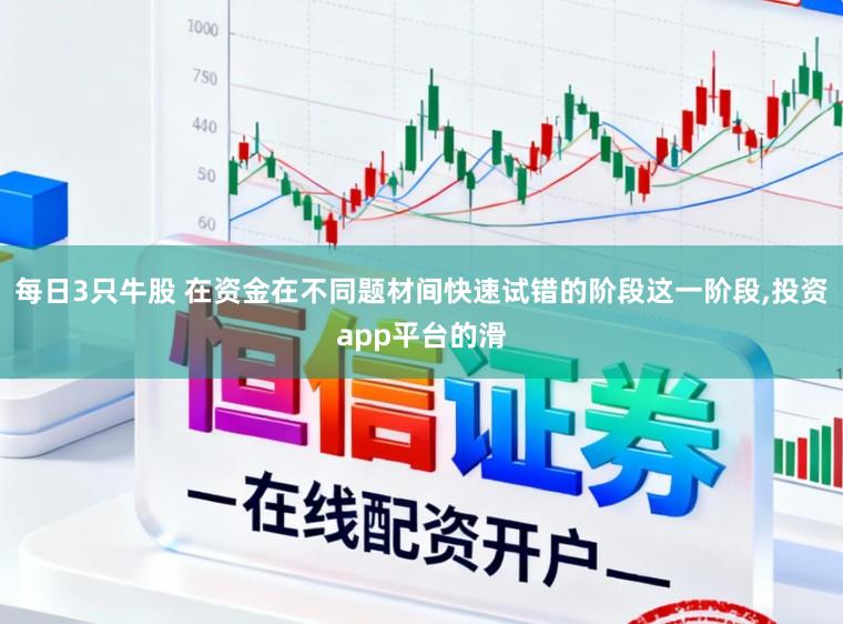 每日3只牛股 在资金在不同题材间快速试错的阶段这一阶段,投资app平台的滑